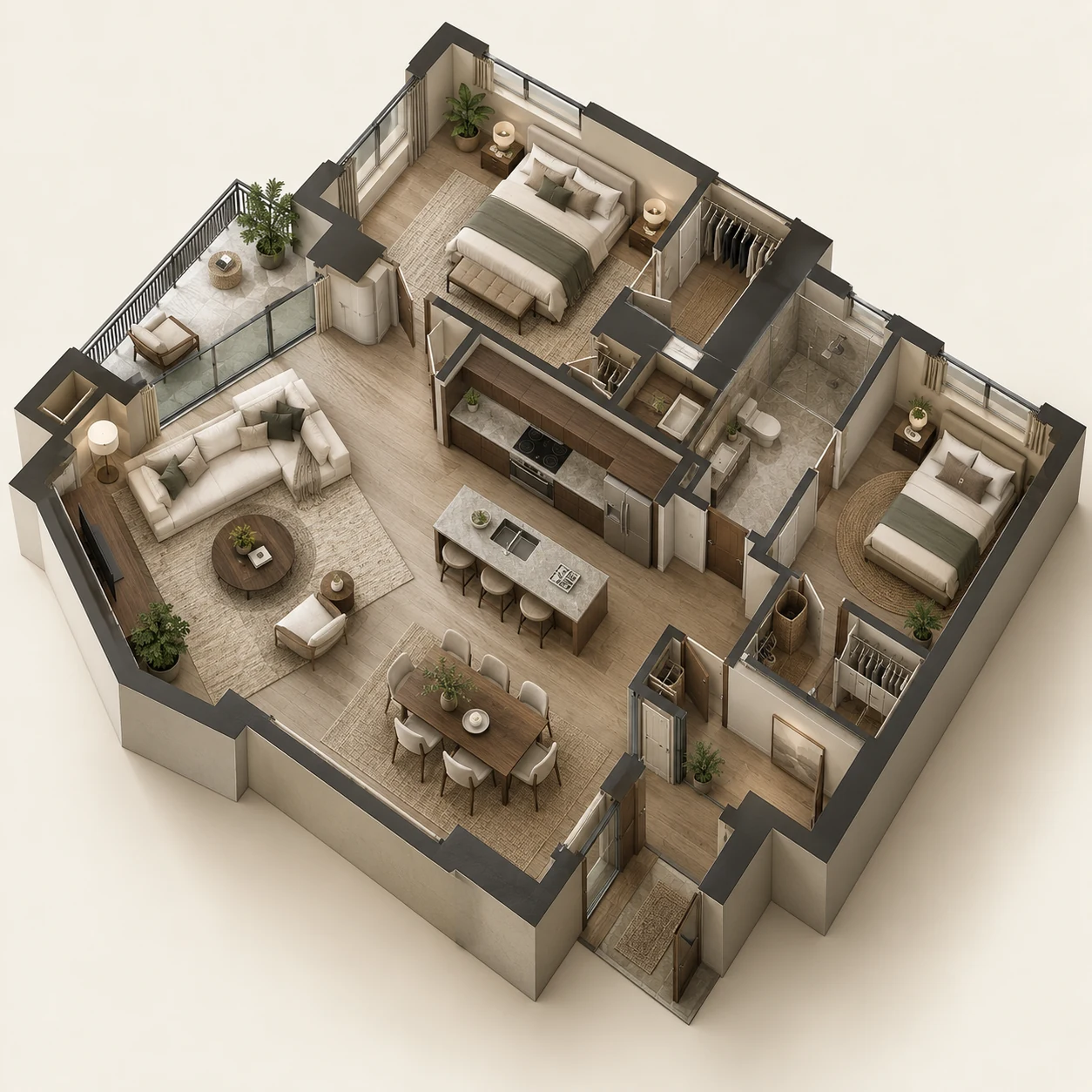 3D Floor Plans