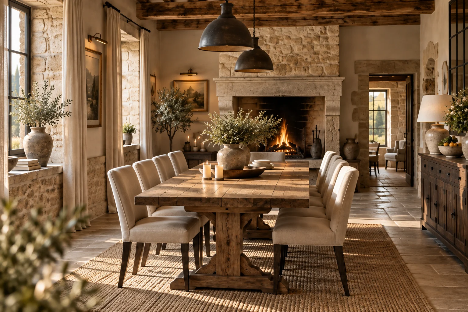 Country Retreat — The main space