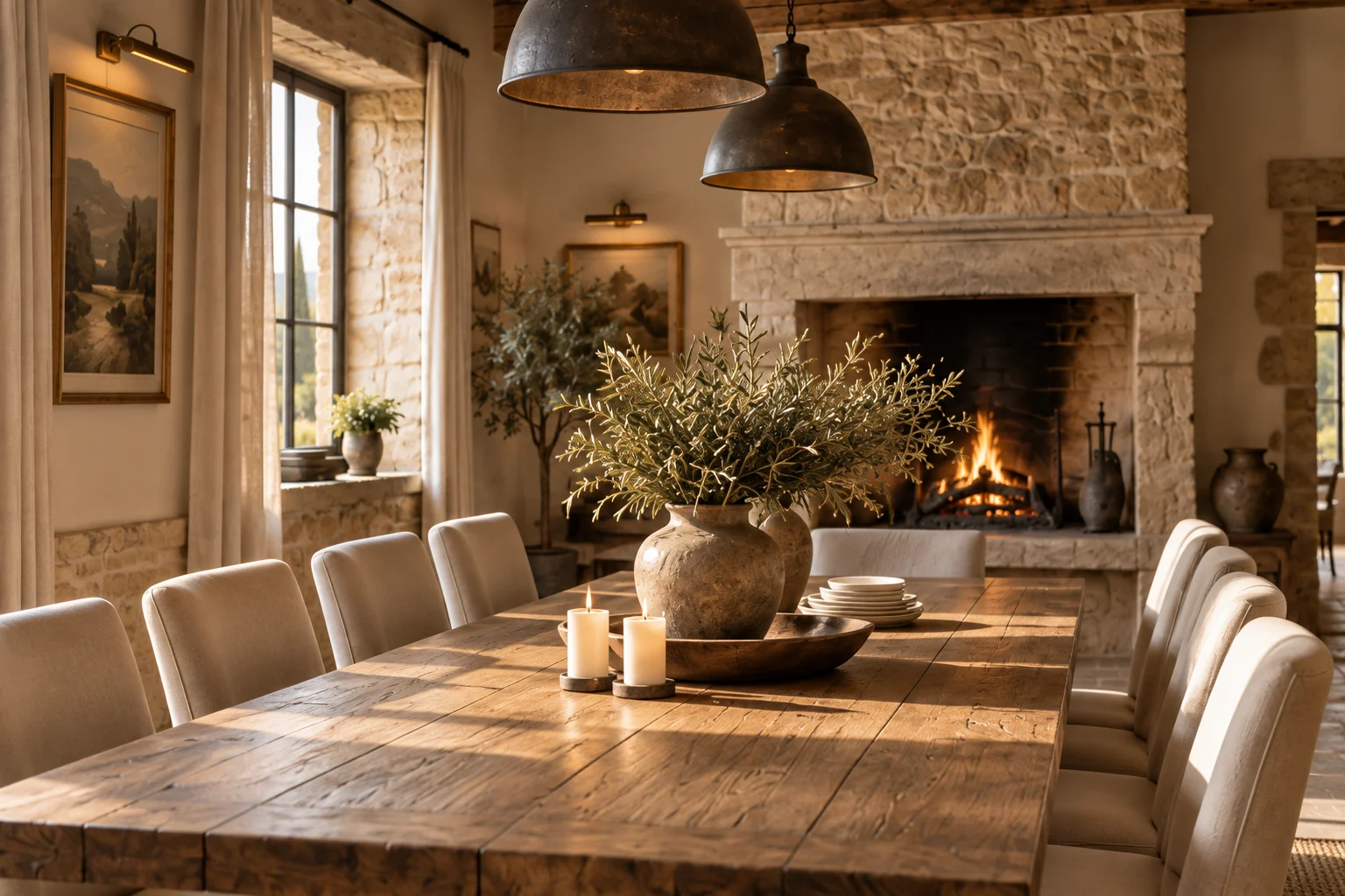 Country Retreat — Materials and atmosphere