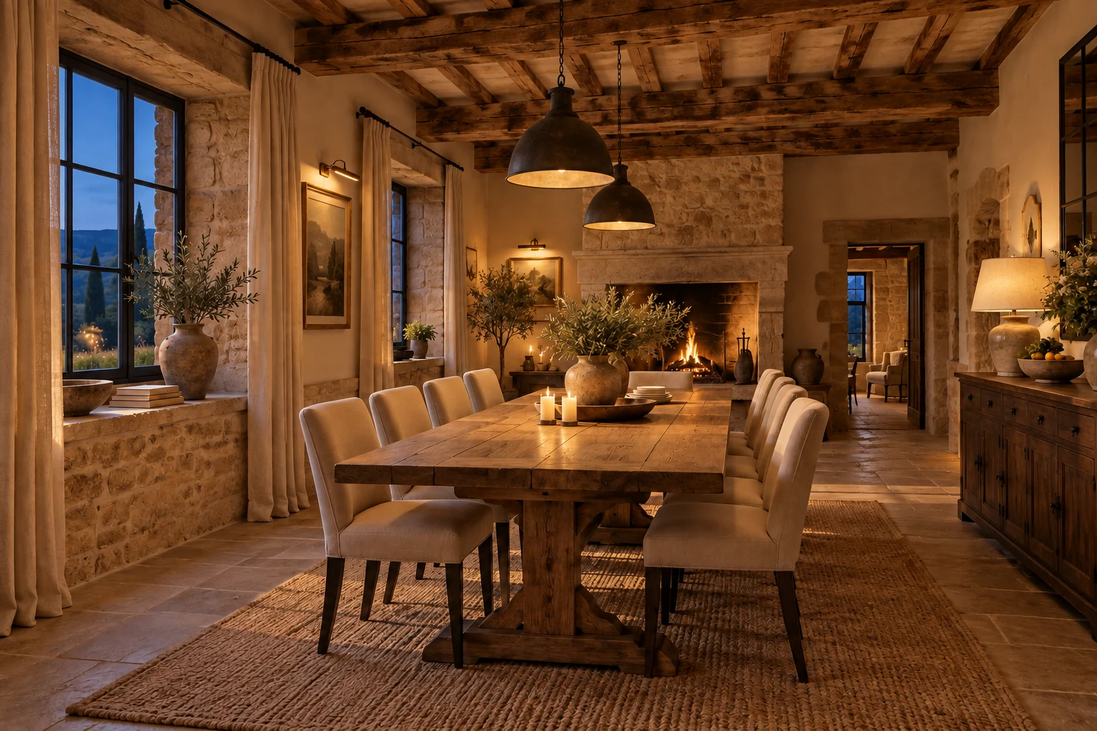 Country Retreat — Evening light
