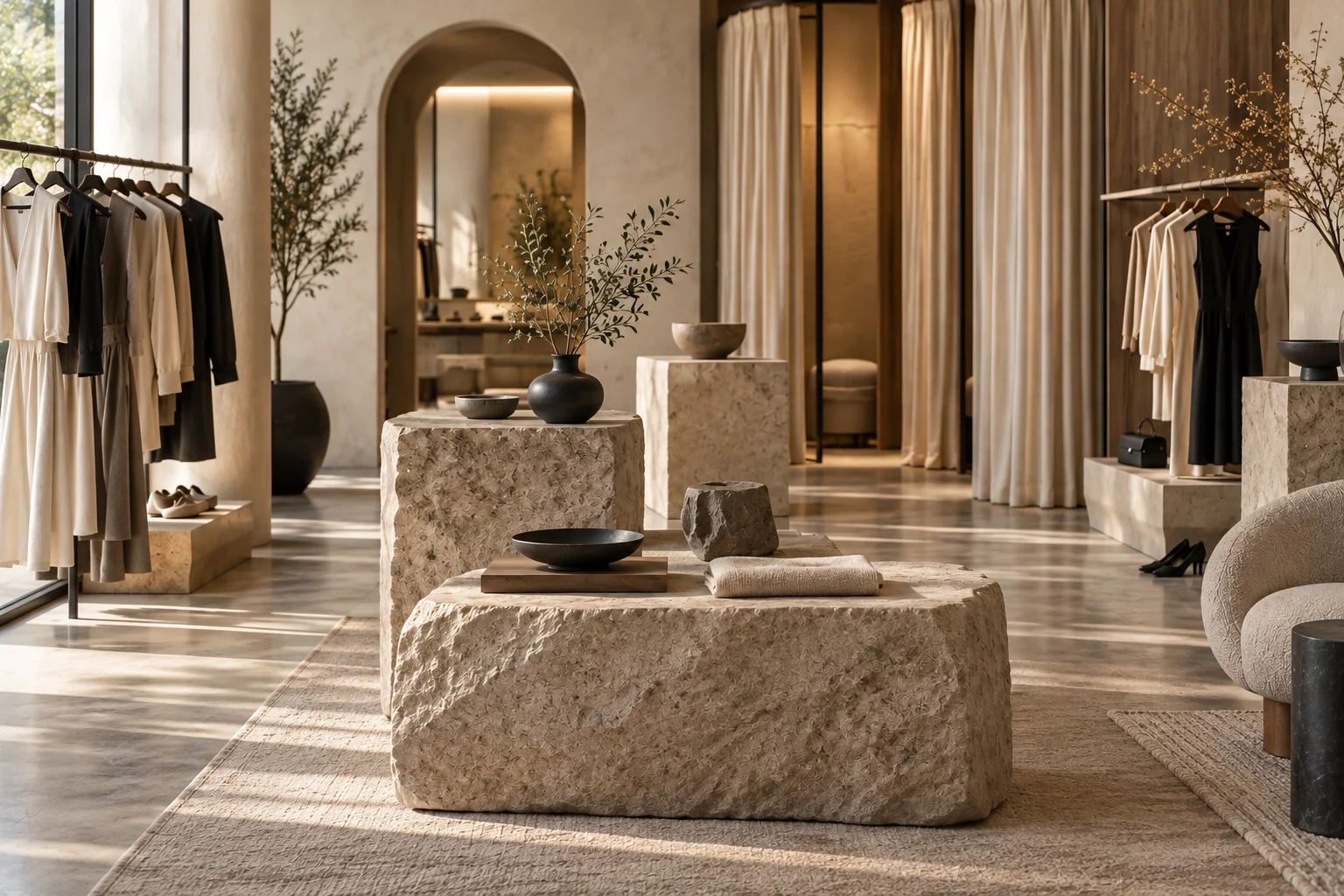 Design Boutique — The main space