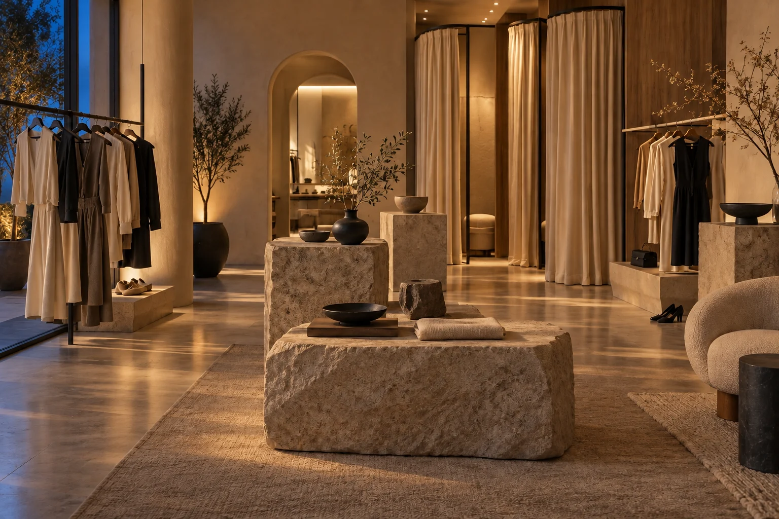 Design Boutique — Evening light