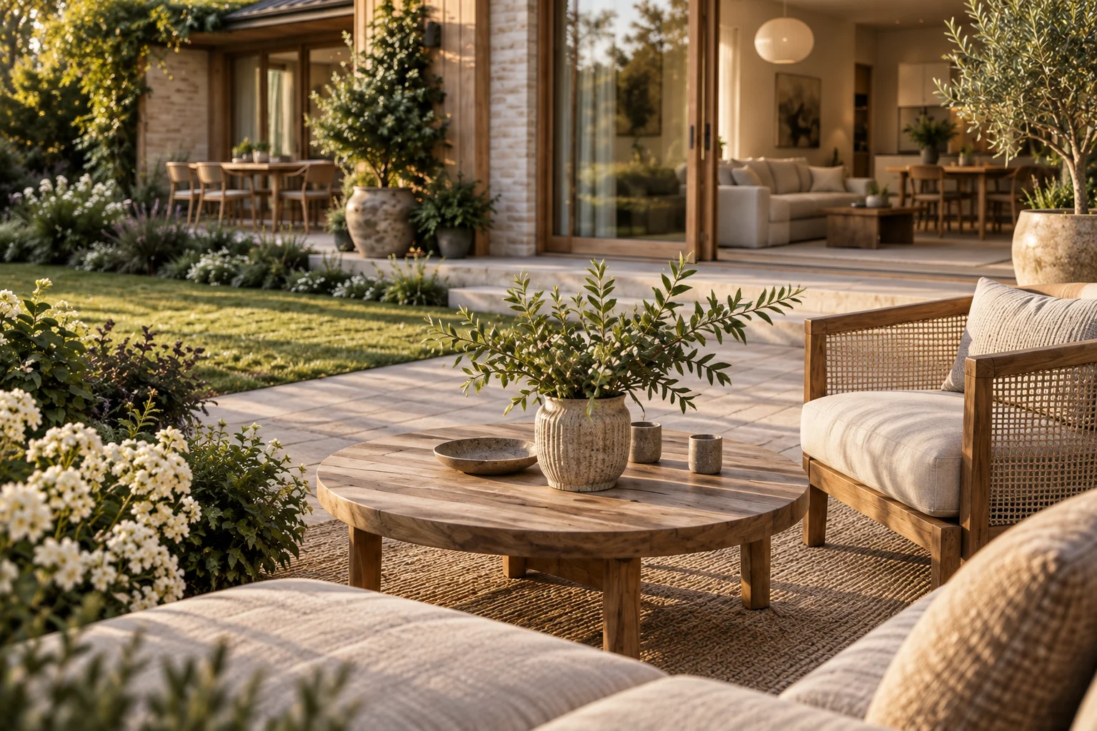 Garden Cottage — Materials and atmosphere