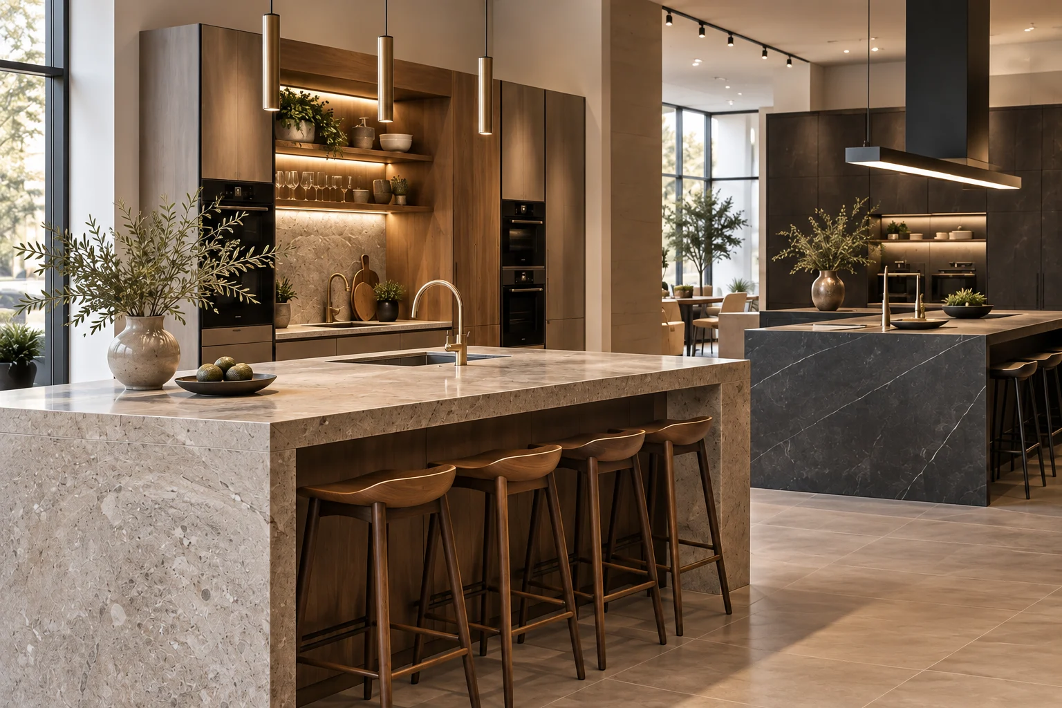 Kitchen Showroom — The main space