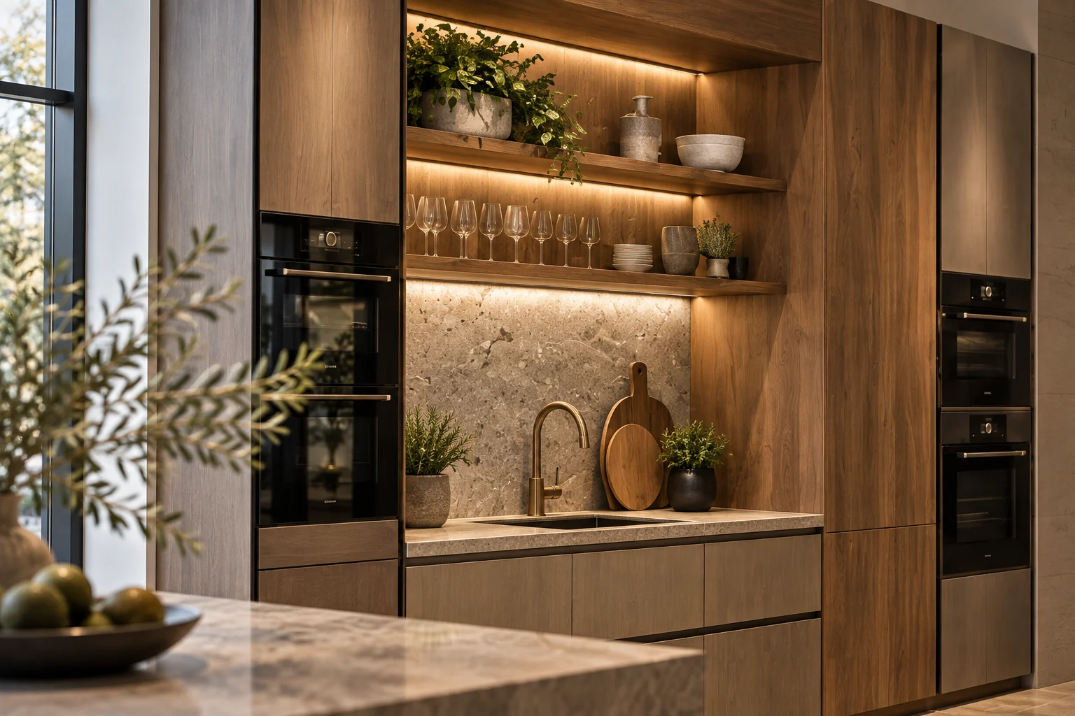 Kitchen Showroom — Architectural detail