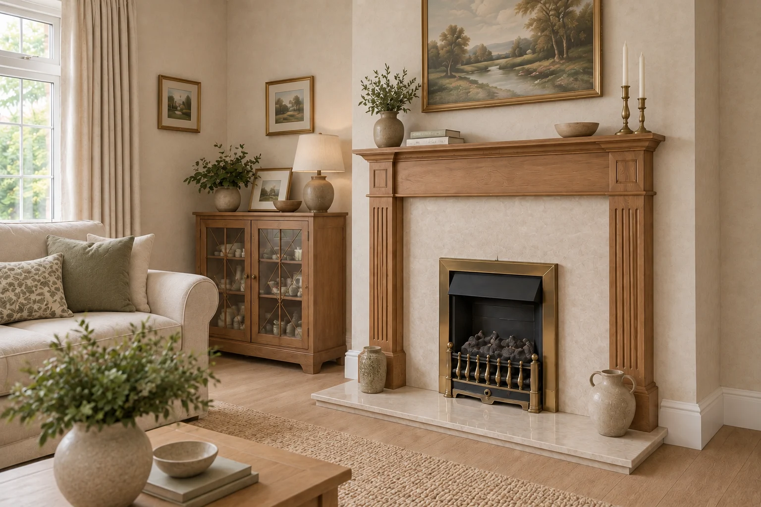 Living Room Renewal — After — detail