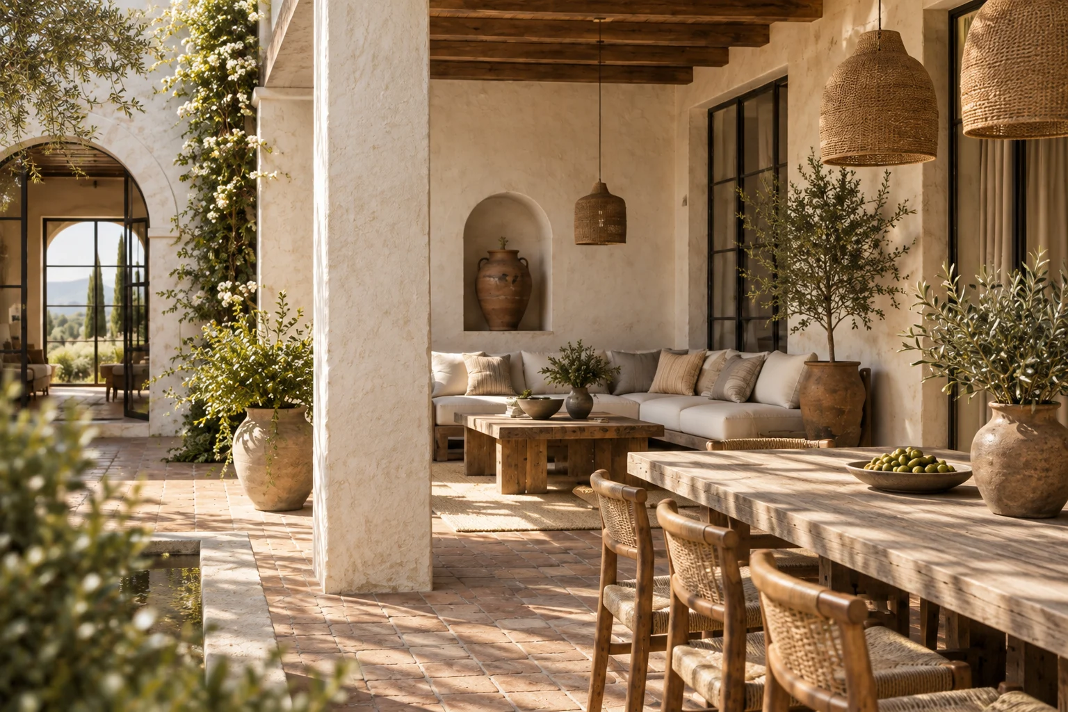 Mediterranean Residence — The main space
