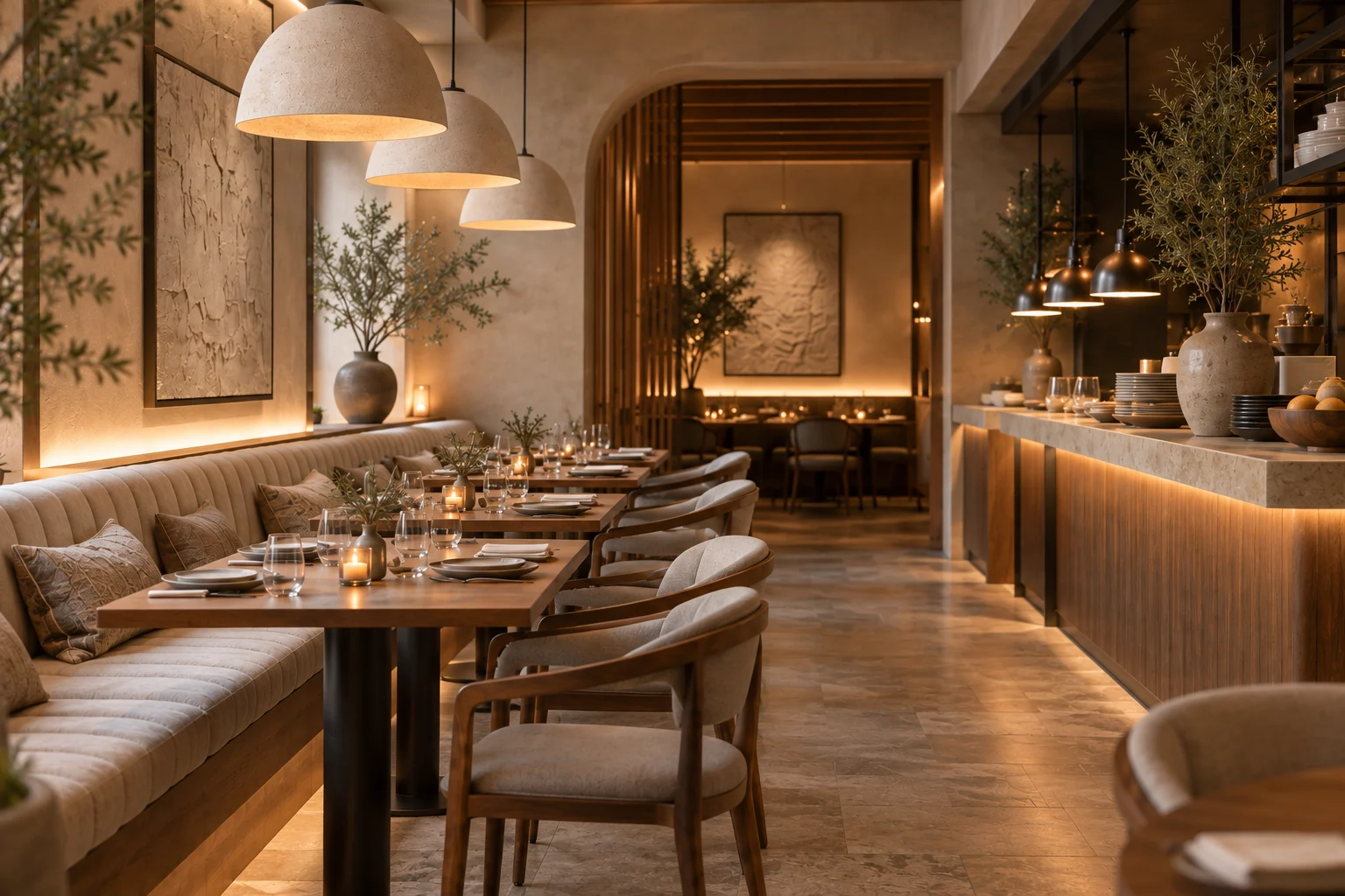 Restaurant im Viertel — Der Hauptraum