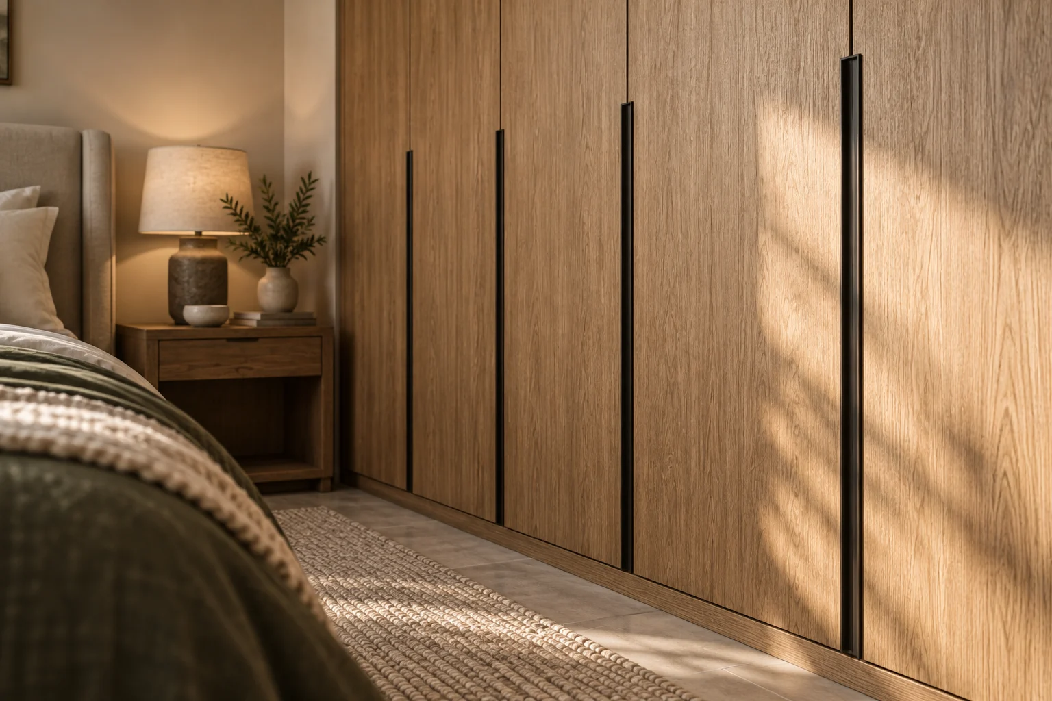 Quiet Bedroom — Architectural detail