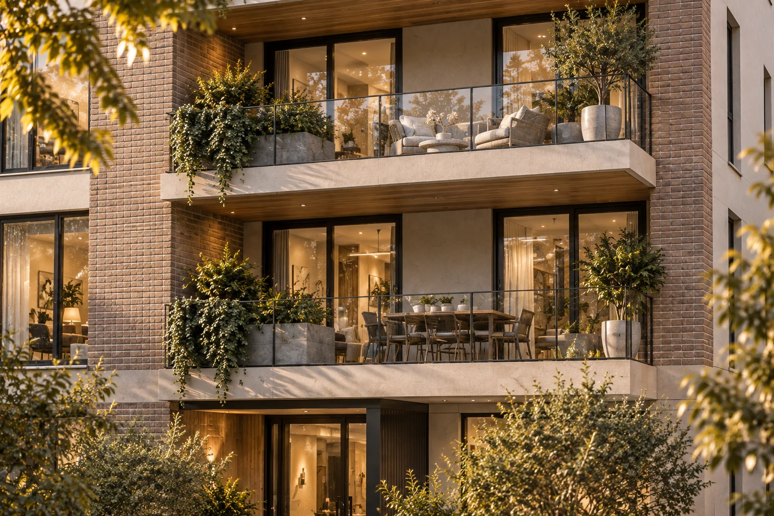 Residential Building — The main space